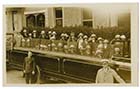 Coach outside Dalby Square, Queens School | Margate History